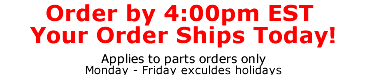 Order By 4pm Eastern, Your Order Ships Today